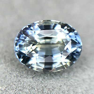 1.34ct Oval Mixed Cut Sapphire