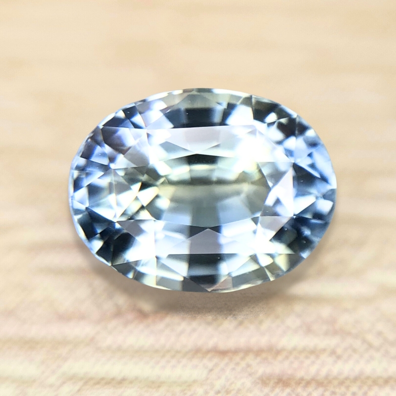1.34ct Oval Mixed Cut Sapphire