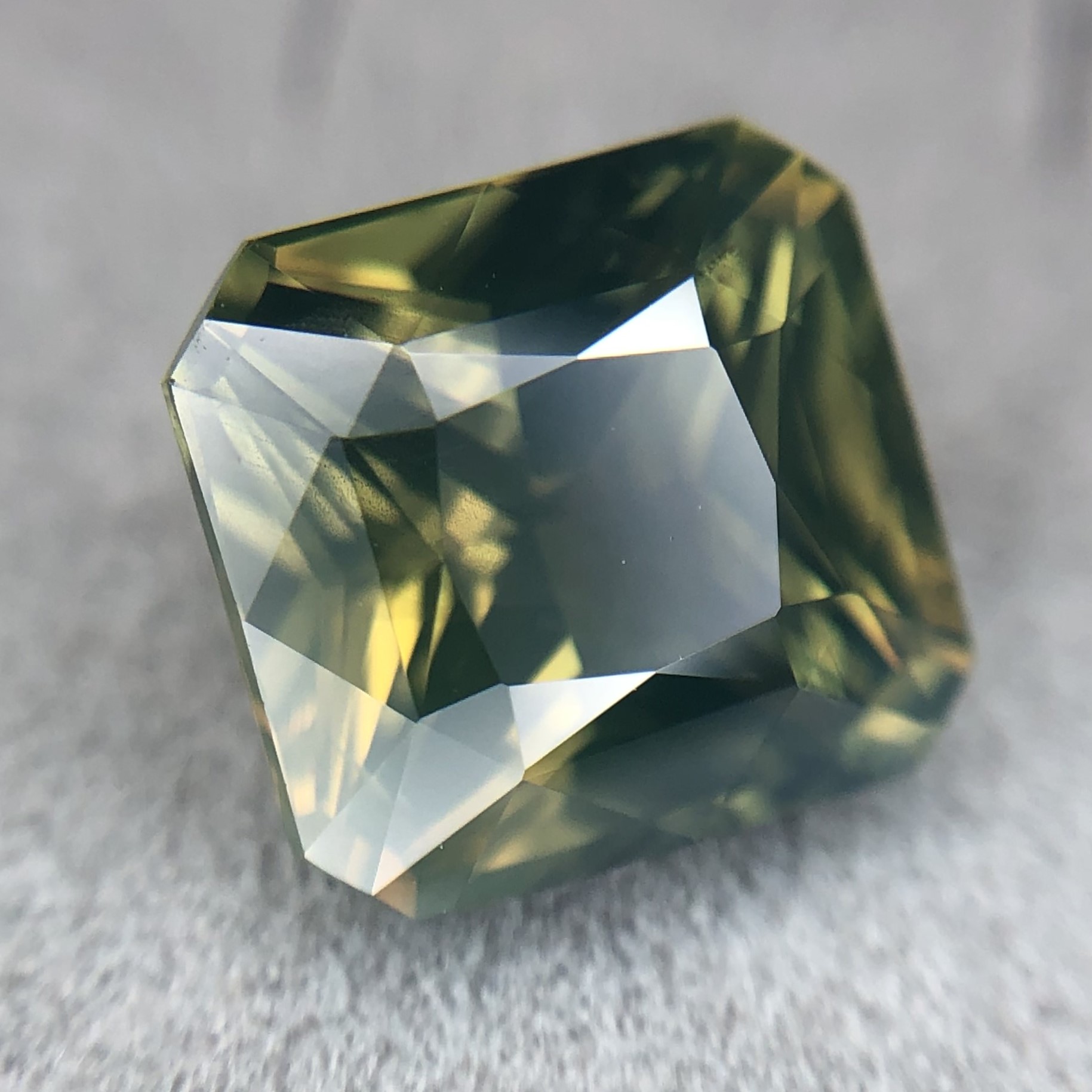 3.58ct Radiant Brilliant Cut Sapphire
