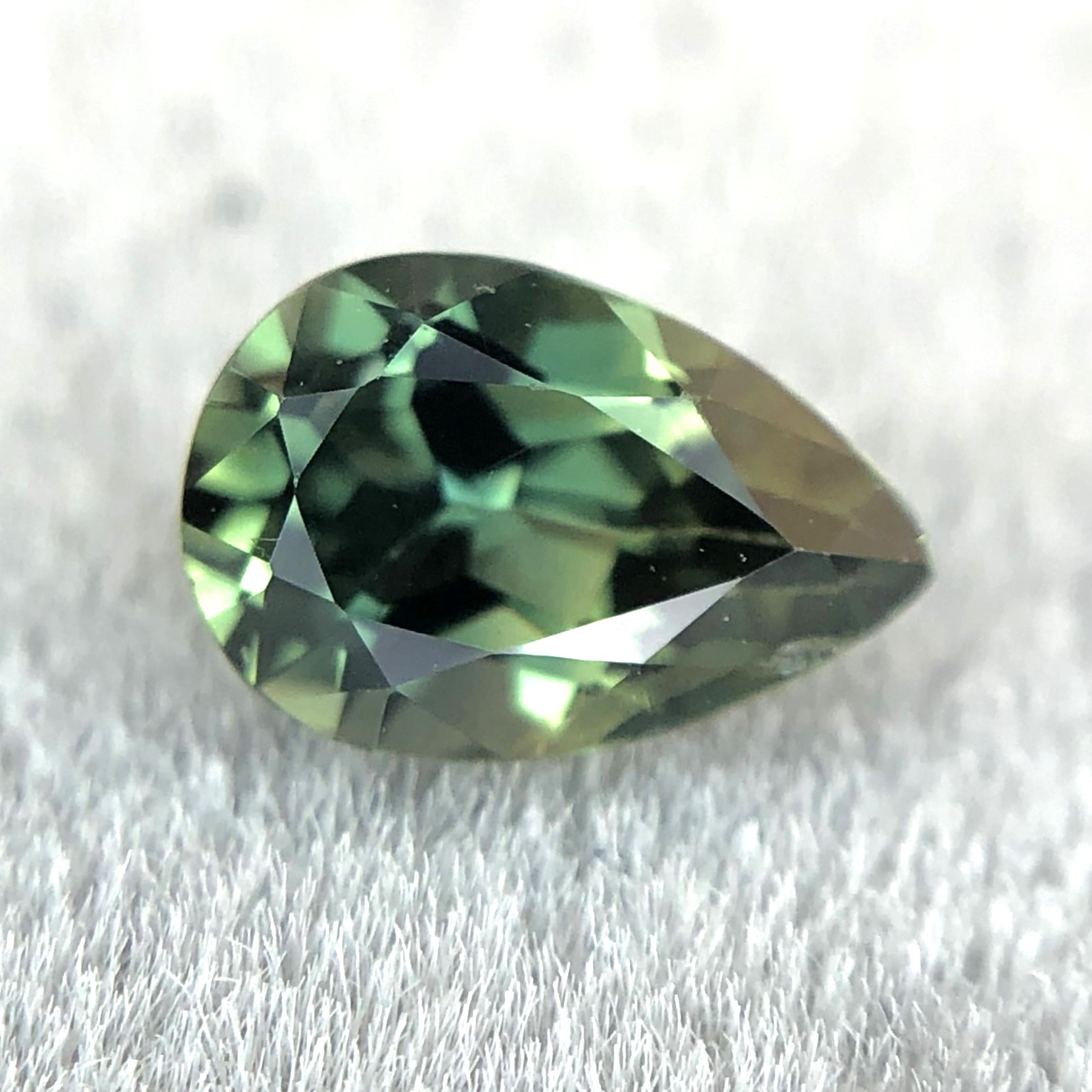 0.52ct Pear Mixed Cut Sapphire
