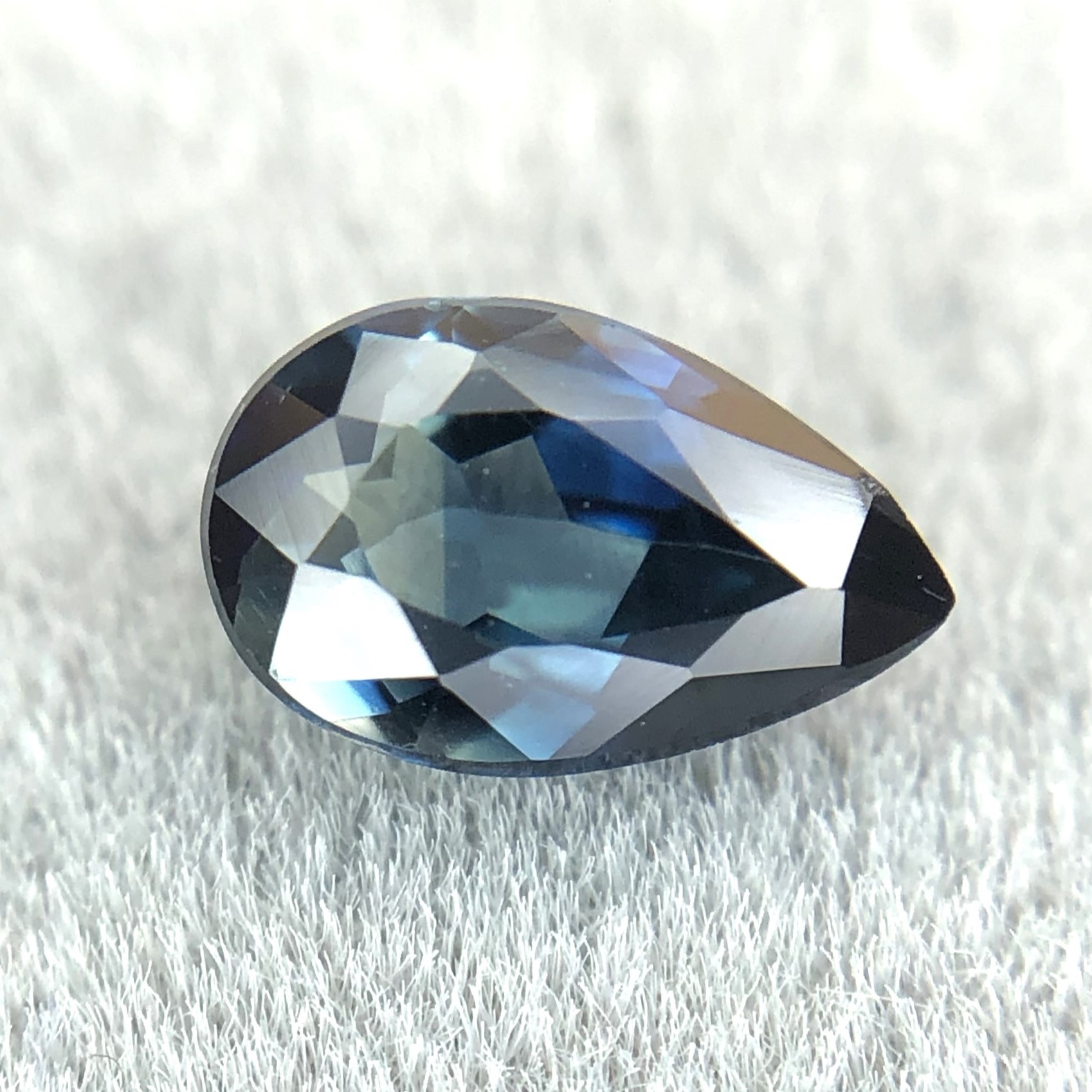 0.49ct Pear Mixed Cut Sapphire