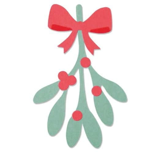 Vischio di Natale - Fustella Sizzix BigZ Vischio di Natale - Fustella Sizzix BigZ