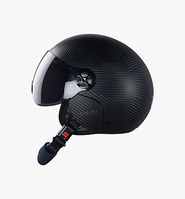STEELBIRD SBH-16 PULSE DASHING BLACK C/V 540 MM