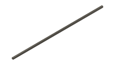 Yellow  Tube 66" x 1" x 1"