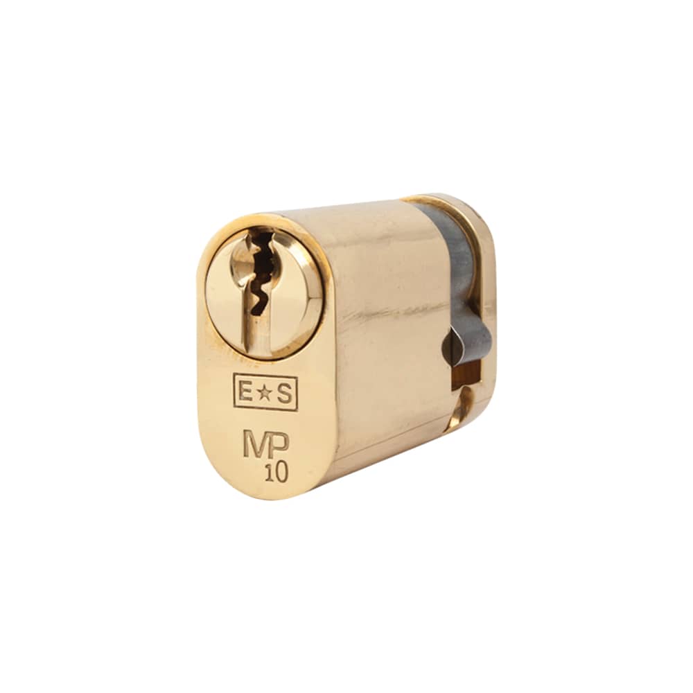 Eurospec MP10 High Security Oval Half Cylinder - Size 36/10 - 3 Keyed Eurospec MP10 High Security Oval Half Cylinder - Size 36/10 - 3 Keyed