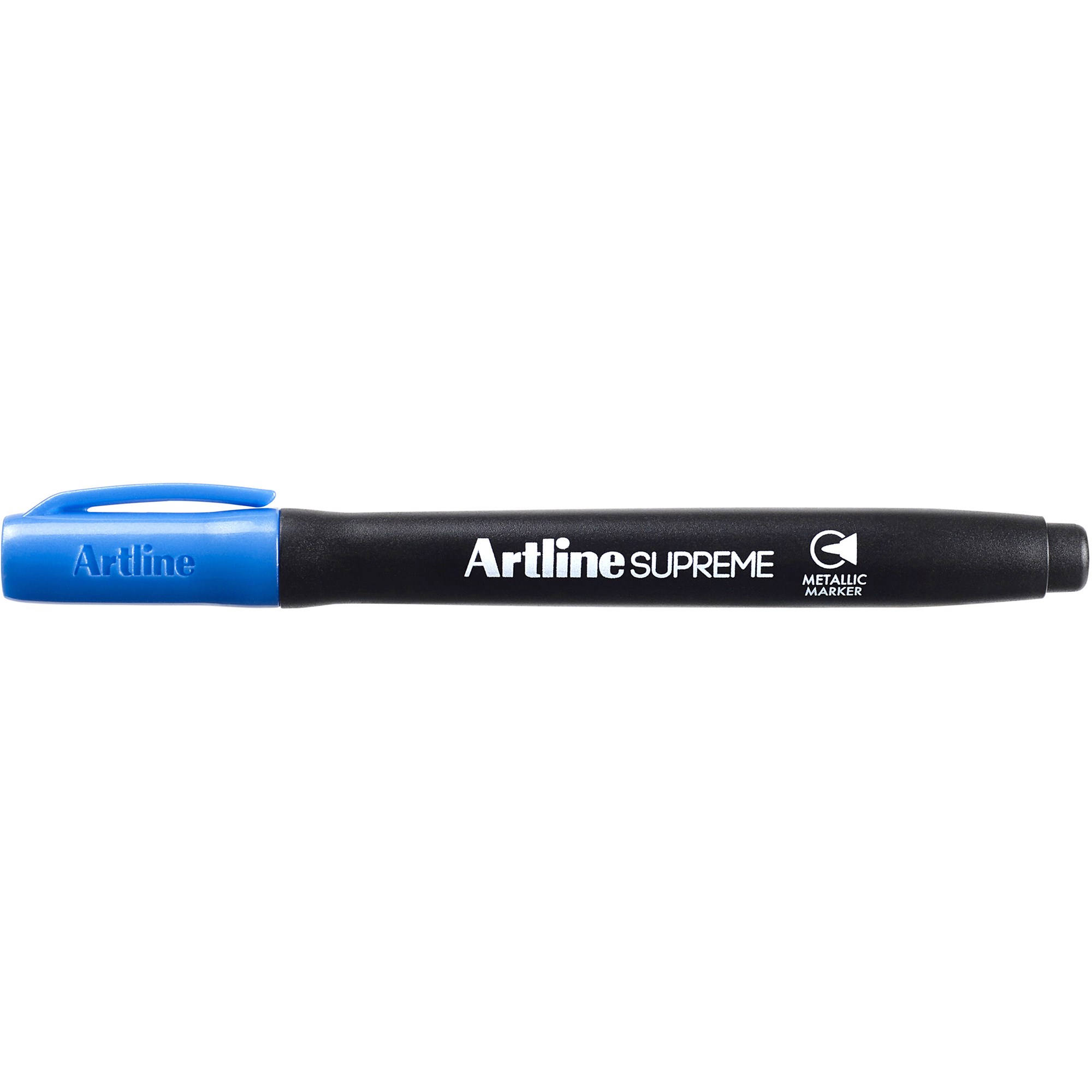 Artline Supreme Metallic Markers Bullet 1mm Blue Pack  Of 12