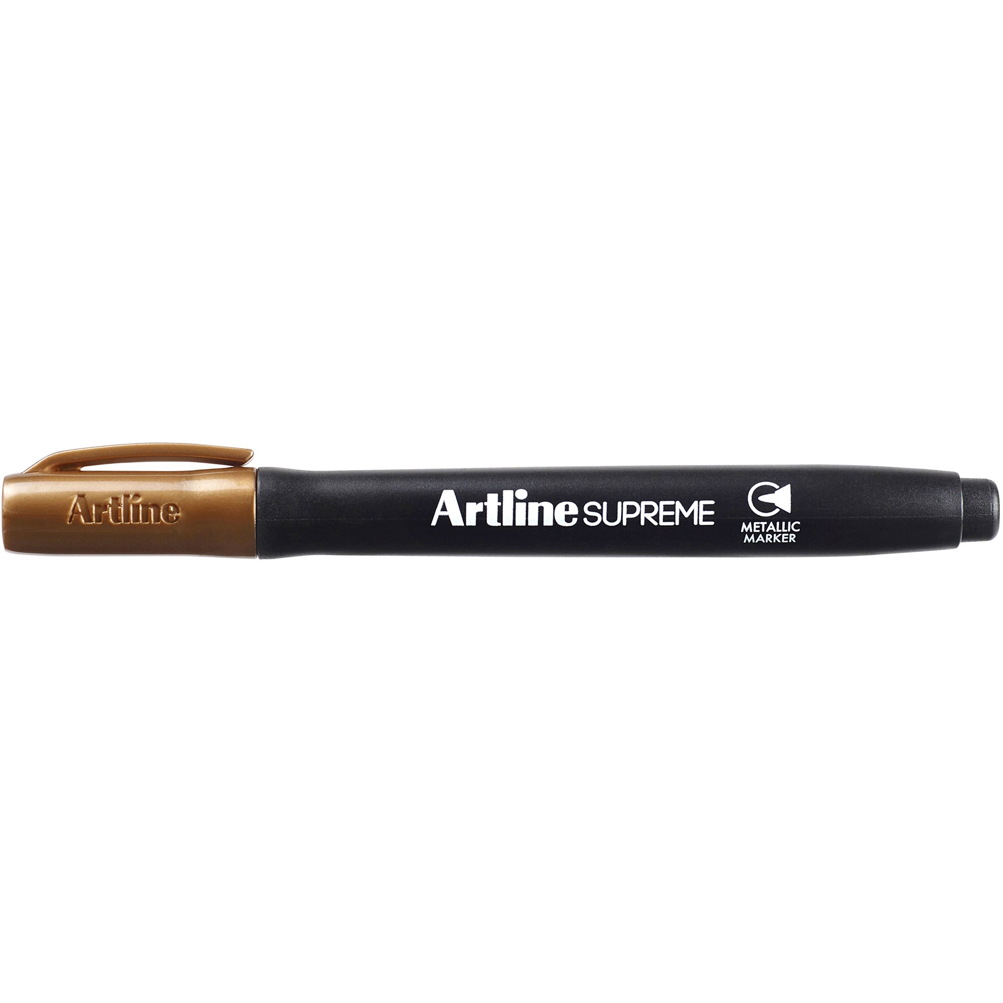 Artline Supreme Metallic Markers Bullet 1mm Bronze Pack Of 12