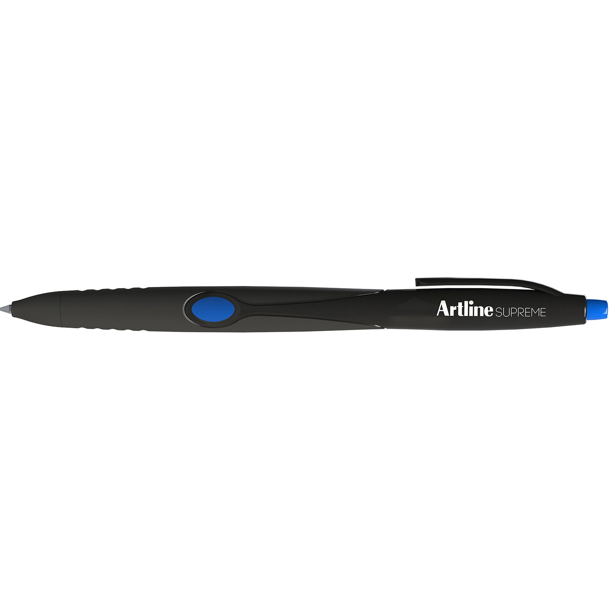Artline Supreme Ballpoint Pen Retractable Medium 1mm Blue Pack Of 12