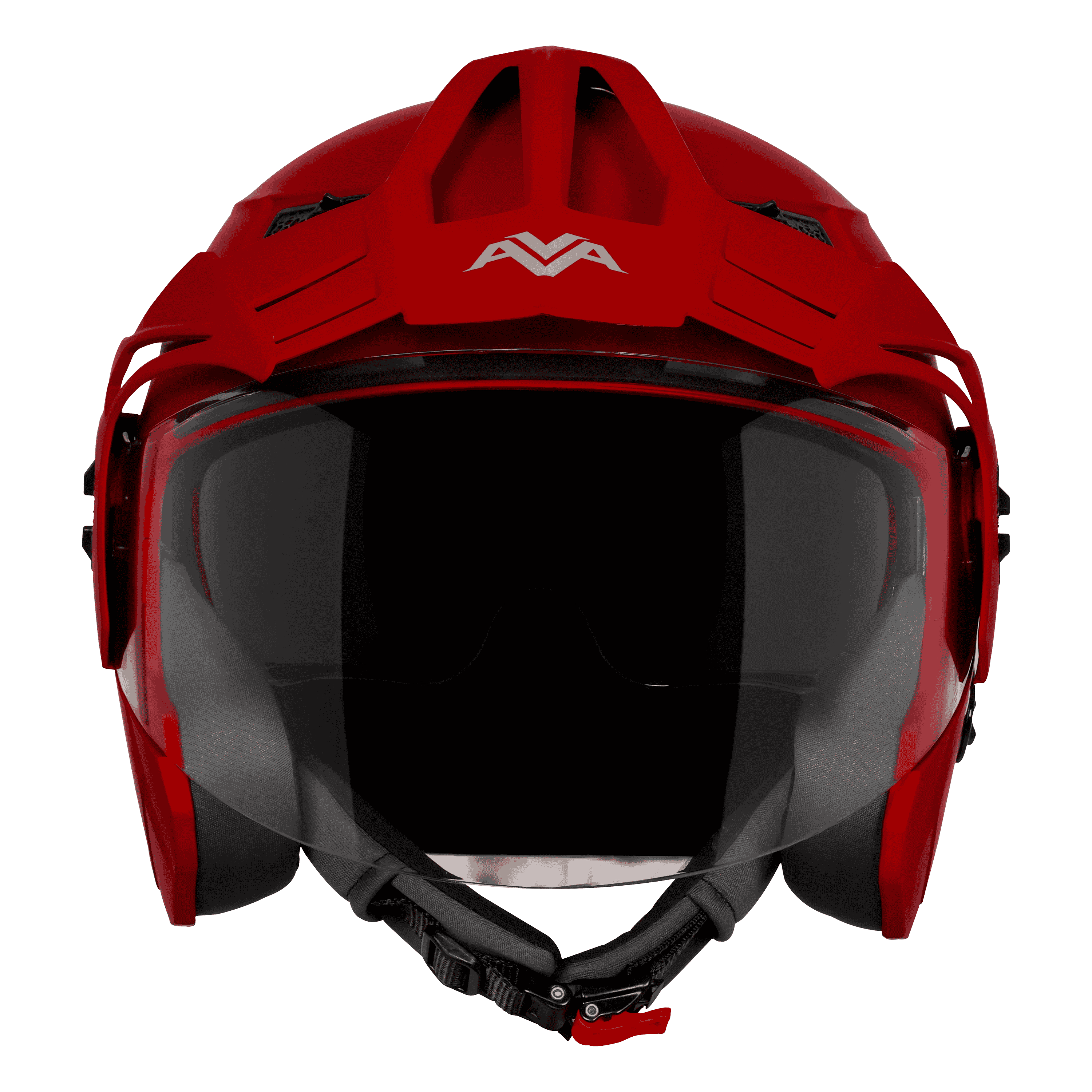 STEELBIRD SBH-23 ISS AVA MATT MAROON WITH PEAK C/V (L)