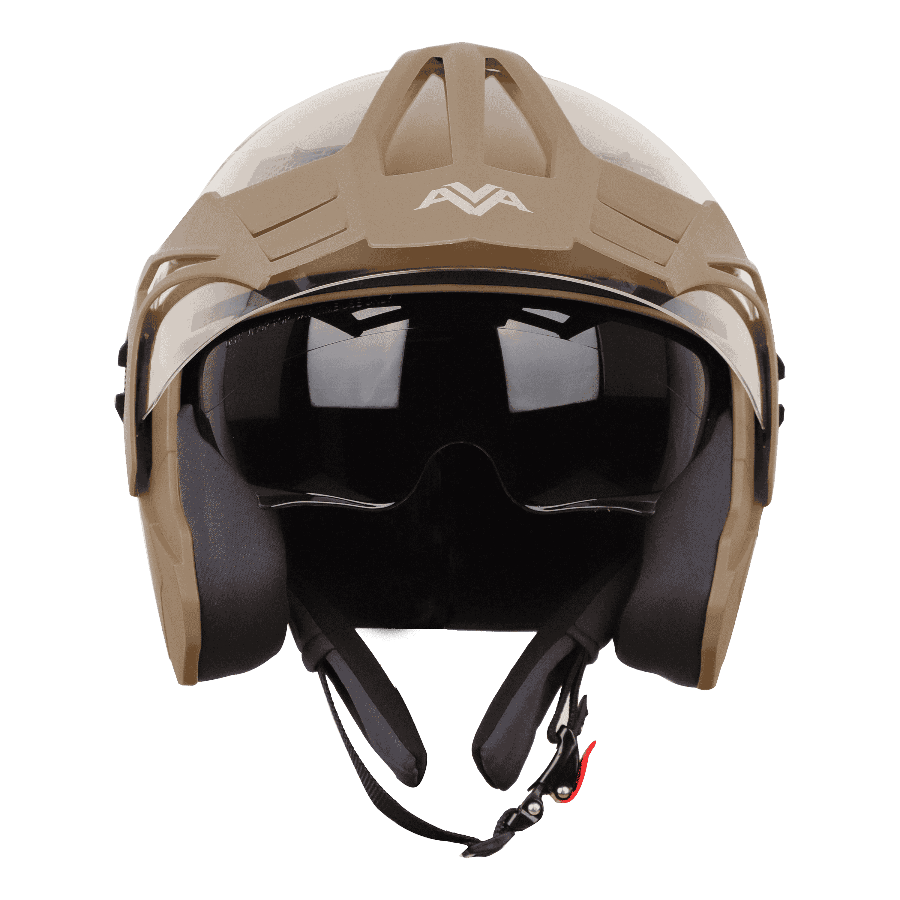 STEELBIRD SBH-23 ISS AVA MATT DESERT STORM WITH PEAK C/V (L)