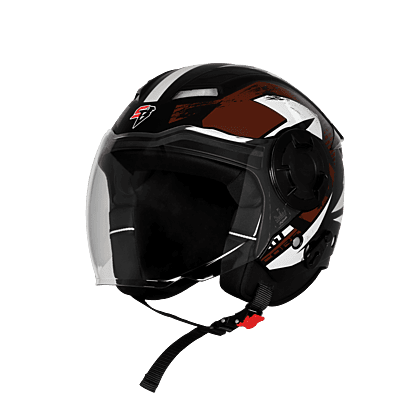 STEELBIRD SBH-73 DRX RF CORE MATT BLACK/BROWN 600 MM