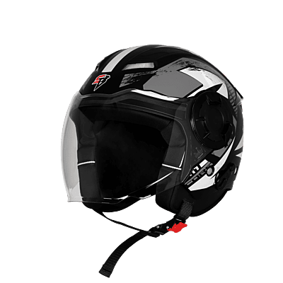 STEELBIRD SBH-73 DRX RF CORE MATT BLACK/GREY 600 MM