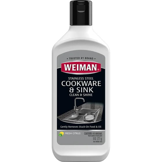 Stainless Steel Cookware & Sink Clean & Shine