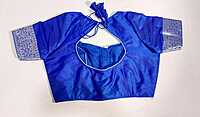 D160: Ready To Ship Beautiful Soft Silk Saree With Stitched Blouse