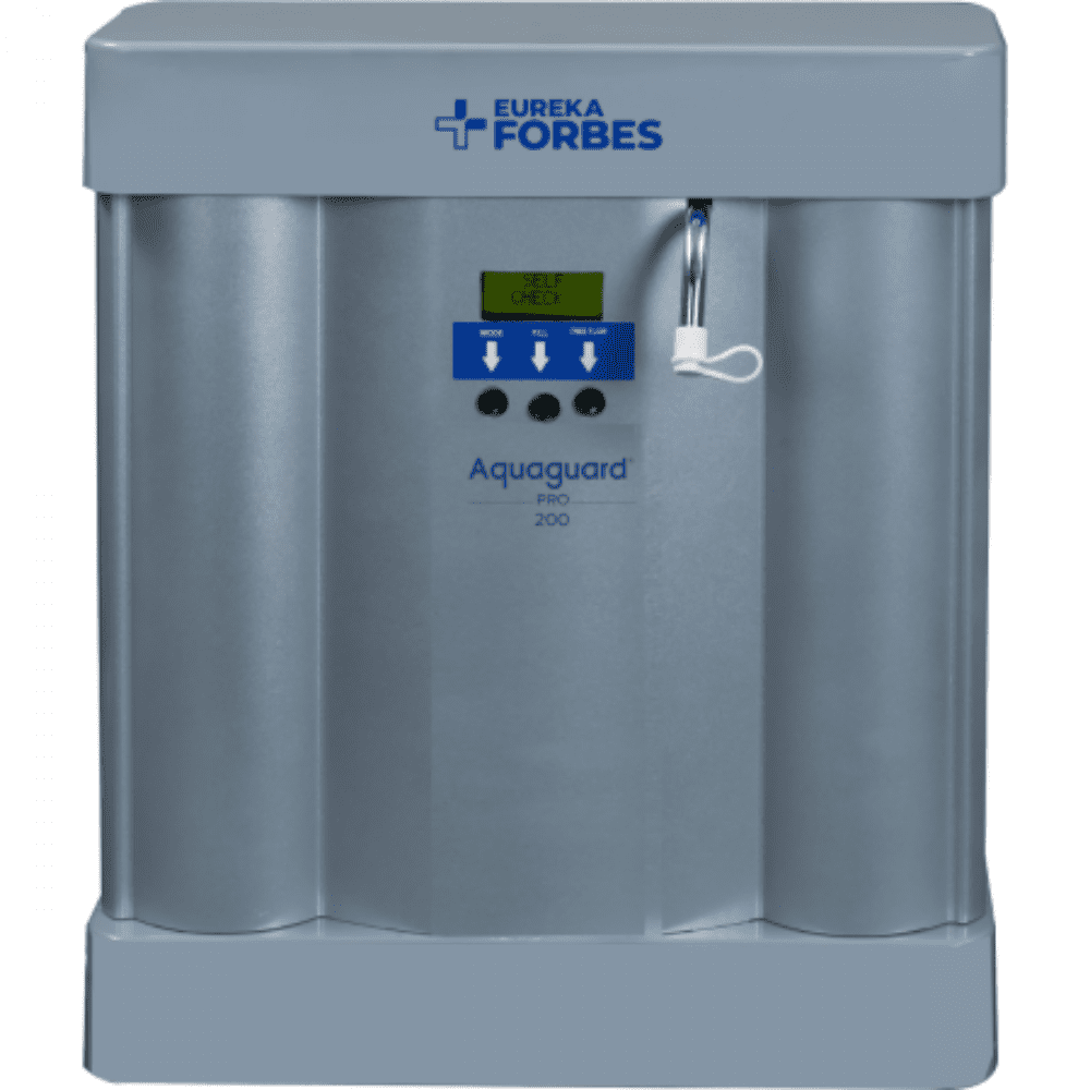 Front look of Aqua guard 200 liter Commercial Water Purifier