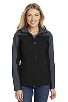 L335 CHAMARRA CON CAPUCHA DAMA PORT AUTHORITY CORE SOFT SHELL L335 CHAMARRA CON CAPUCHA DAMA PORT AUTHORITY CORE SOFT SHELL