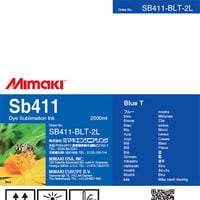 Mimaki Sb411 Dye Sublimation Ink 2 Liter Bags Mimaki Sb411 Dye Sublimation Ink 2 Liter Bags