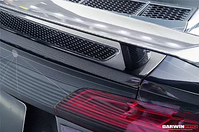 Audi R8 GEN2 V10 PLUS Coupe GT Style Carbon Fiber Trunk Wing w/ Base | Direct-Fit Rear Spoiler Audi R8 GEN2 V10 PLUS Coupe GT Style Carbon Fiber Trunk Wing w/ Base | Direct-Fit Rear Spoiler