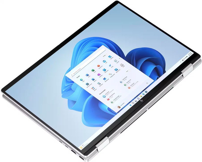 (6547)HP ENVY 2 IN 1 16" WIDE ULTRA XGA TOUCHSCREEN LAPTOP INTEL CORE ULTRA 7 16GB MEMORY 1TB SSD GLACIER SILVER