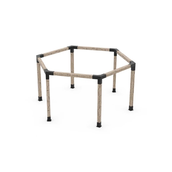 Any Size Hexagonal Kit for 6x6 Wood Posts Any Size Hexagonal Kit for 6x6 Wood Posts