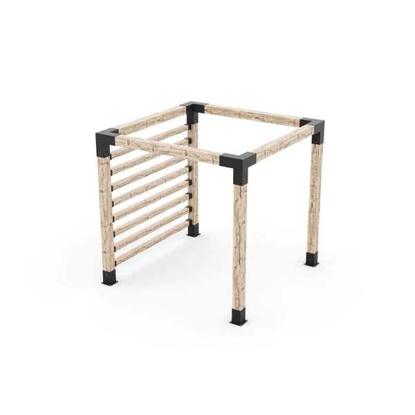 Any Size Pergola Kit with Post Wall for 6x6 Wood Posts Any Size Pergola Kit with Post Wall for 6x6 Wood Posts