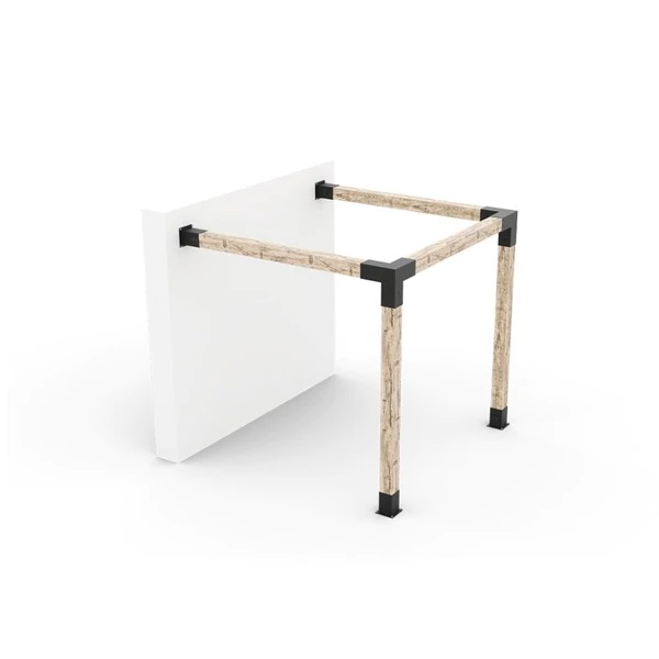 Any Size Wall Mount Pergola Kit for 6x6 Wood Posts Any Size Wall Mount Pergola Kit for 6x6 Wood Posts