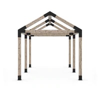 GRID 30 Double Pergola Kit for 6x6 Wood Posts GRID 30 Double Pergola Kit for 6x6 Wood Posts