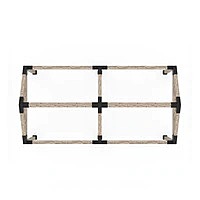 GRID 30 Double Pergola Kit for 6x6 Wood Posts GRID 30 Double Pergola Kit for 6x6 Wood Posts