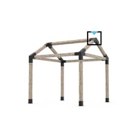 PEAK QUAD 30 for 6x6 Wood Posts | 1 Pack