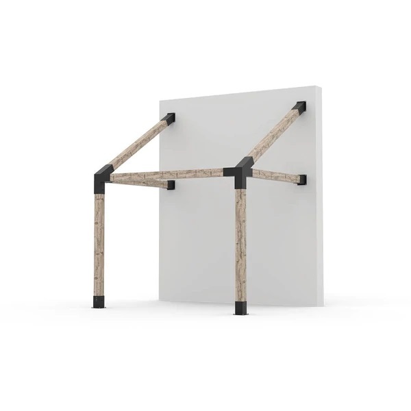 GRID 30 Single Wall Mount Pergola Kit for 6x6 Wood Posts GRID 30 Single Wall Mount Pergola Kit for 6x6 Wood Posts
