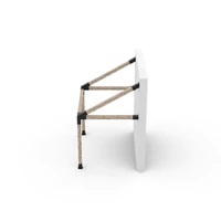 GRID 30 Single Wall Mount Pergola Kit for 6x6 Wood Posts GRID 30 Single Wall Mount Pergola Kit for 6x6 Wood Posts