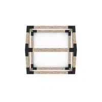 GRID 30 Single Pergola Kit with Base for 6x6 Wood Posts GRID 30 Single Pergola Kit with Base for 6x6 Wood Posts