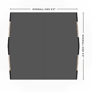 GRID 30 Single Pergola Kit with Water-Repellant Top for 6x6 Wood Posts GRID 30 Single Pergola Kit with Water-Repellant Top for 6x6 Wood Posts