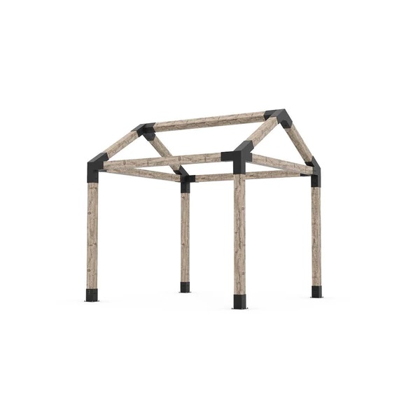 GRID 30 Single Pergola Kit for 6x6 Wood Posts