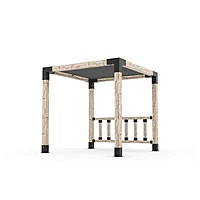 Pergola Kit with Post Wall for 6x6 Wood Posts Pergola Kit with Post Wall for 6x6 Wood Posts
