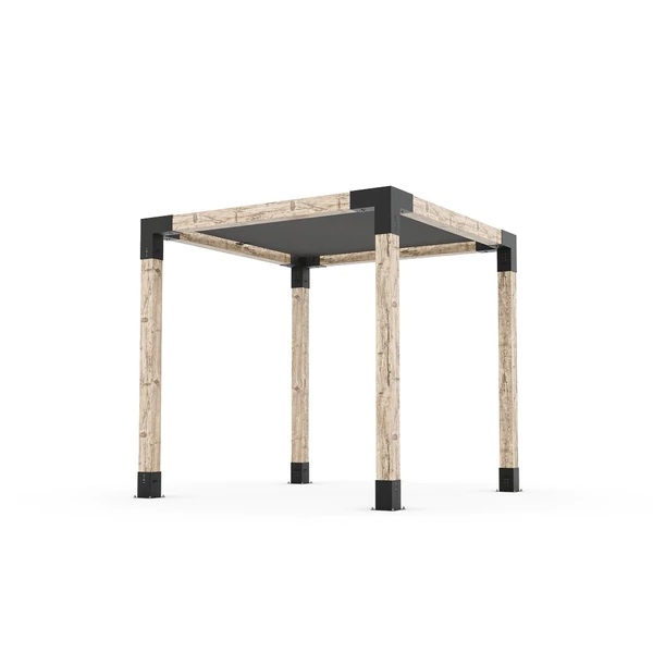 Pergola Kit with SHADE SAIL for 6x6 Wood Posts Pergola Kit with SHADE SAIL for 6x6 Wood Posts