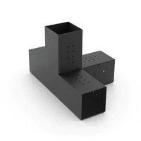 QUAD 4 Arm Pergola Extension Bracket for 6x6 Wood Posts QUAD 4 Arm Pergola Extension Bracket for 6x6 Wood Posts
