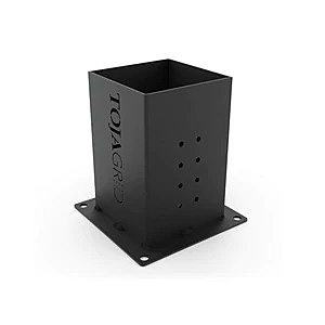 SOLO Pergola Post Base and Wall Mount Bracket for 6x6 Wood Posts | 1 Pack SOLO Pergola Post Base and Wall Mount Bracket for 6x6 Wood Posts | 1 Pack