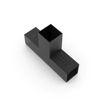 T Bracket for 6x6 Wood Posts | 1 Pack T Bracket for 6x6 Wood Posts | 1 Pack