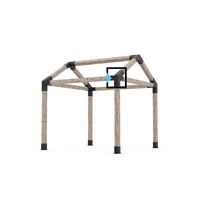 TRIO 30 Left for 6x6 Wood Posts | 1 Pack