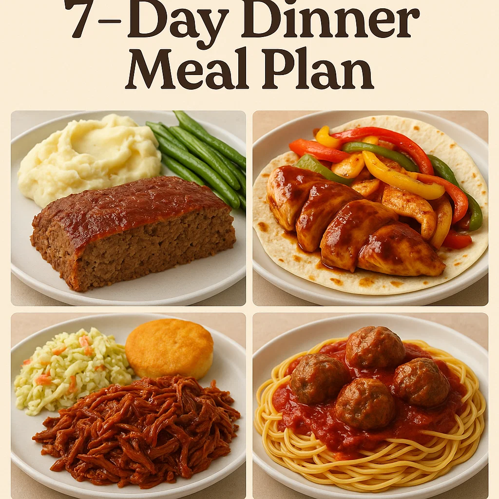 7-Day Dinner Meal Plan
