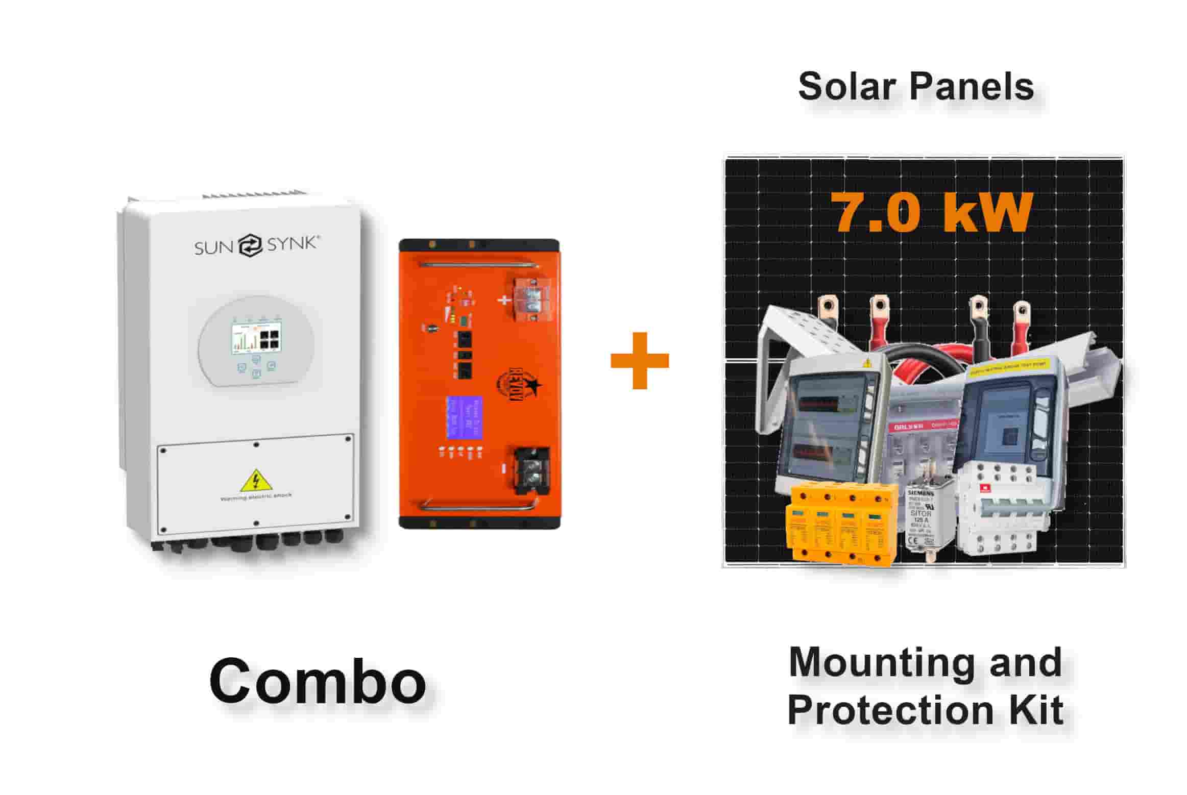 5.0 kW SUNSYNK Hybrid - REVOV Combo, c/w 5.12 kWh Lithium Battery 5.0 kW SUNSYNK Hybrid - REVOV Combo, c/w 5.12 kWh Lithium Battery