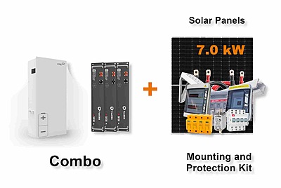 6.0 kW FOX AIO All-in-One Combo, c/w 3 x 2.6 kWh Lithium Batteries 6.0 kW FOX AIO All-in-One Combo, c/w 3 x 2.6 kWh Lithium Batteries