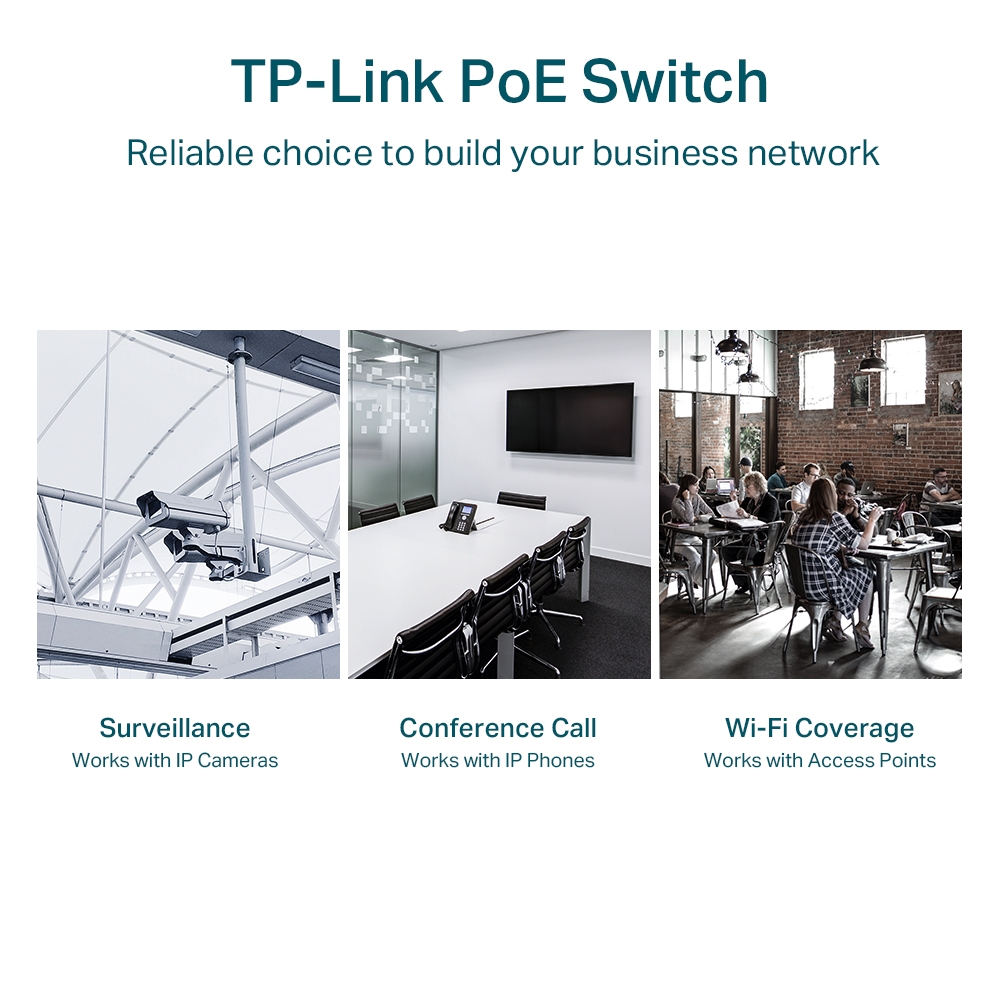TP-Link 18-Port Gigabit Easy Smart Switch with 16-Port PoE