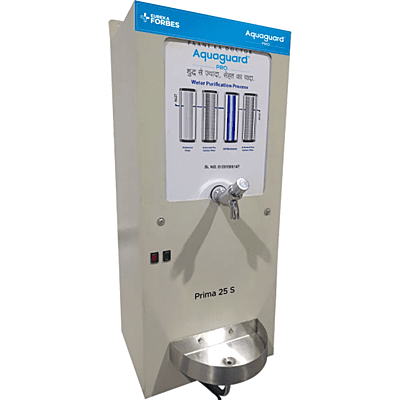 Aquaguard 25 LPH commercial RO water purifier with storage