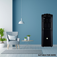 Suitable for Home: Usha Instafresh Floor standing water dispenser(Jet Black)