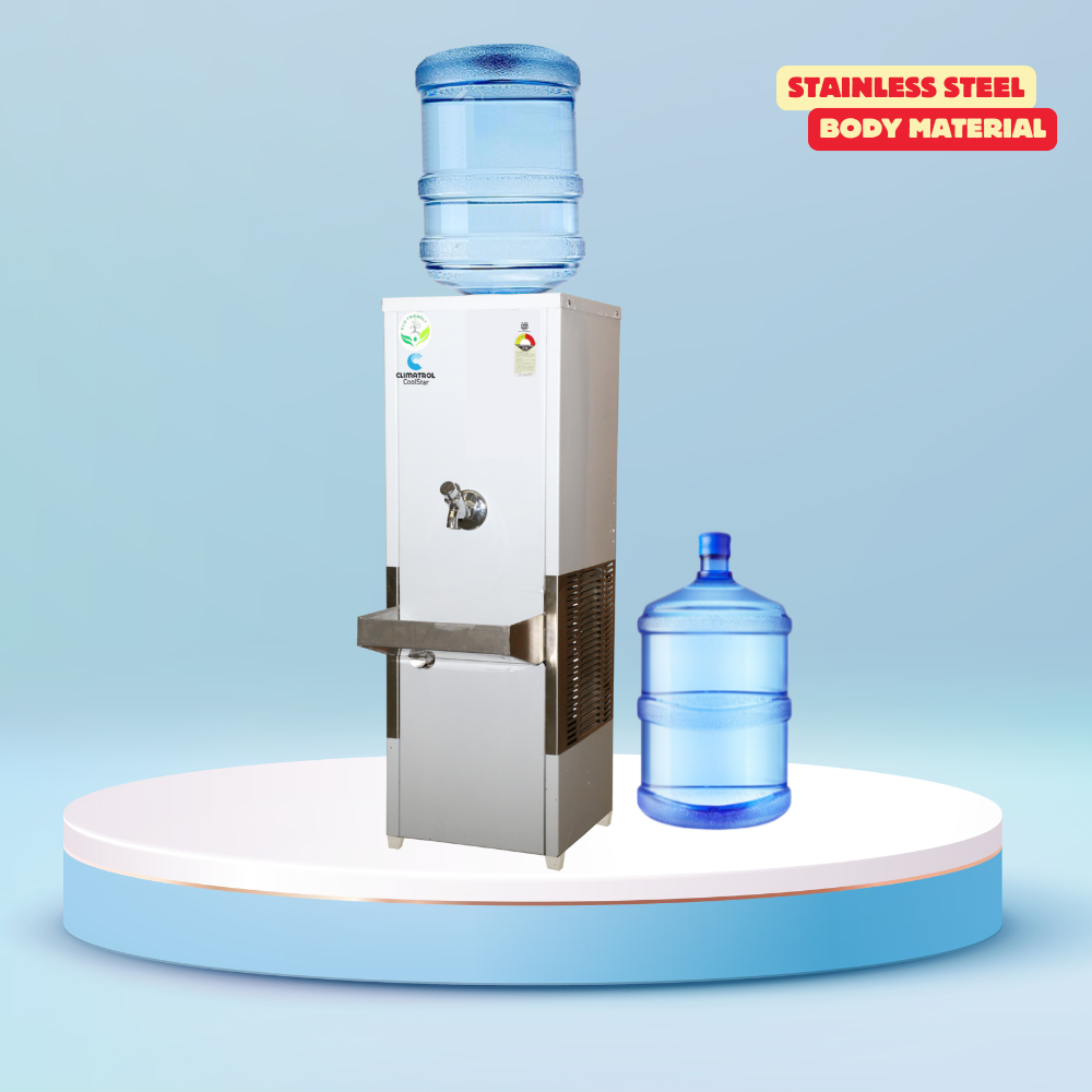 Stainless steel water cooler, Climatrol Cool Star model SS Series-SS2020BC. Stainless steel water cooler, Climatrol Cool Star model SS Series-SS2020BC.
