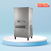 Stainless steel water cooler with multiple taps, Nirvana NSW60120. Stainless steel water cooler with multiple taps, Nirvana NSW60120.