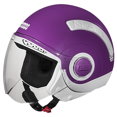 STUDDS NANO 560 WHITE/PUPLE C/V (S)