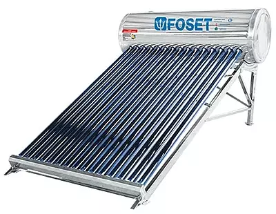 CALE-15S Calentador de agua solar 180 Litros 4 o 5 personas Foset